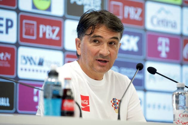 Football, Croatia national team, Press conference