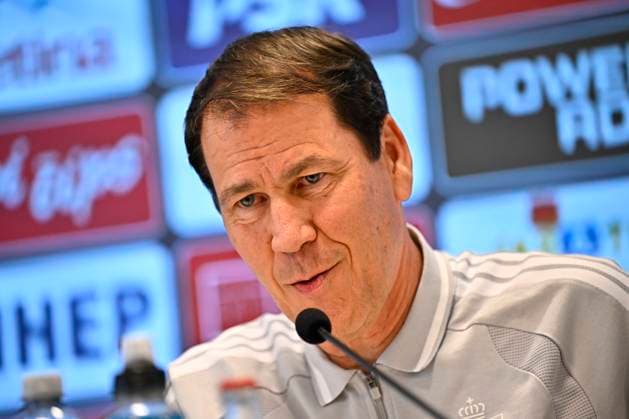 Croatia vs Belgium - friendly match - media activities 01 06 2026 RIJEKA, CROATIA - JUNE 01 : Garcia Rudi head coach of Belgium pictured during a press conference, PK, Pressekonferenz prior the friendly match between Croatia and Belgium ahead of the FIFA World Cup, WM, Weltmeisterschaft, Fussball 2026 on June 01, 2026 in Rijeka, Croatia, 01 06 2026 Rijeka Croatia  Copyright: xTomasxSiskx
