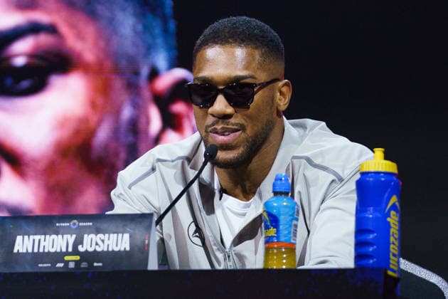 Boxing, The Comeback Launch Press Conference, Anthony Joshua - Kristian Prenga