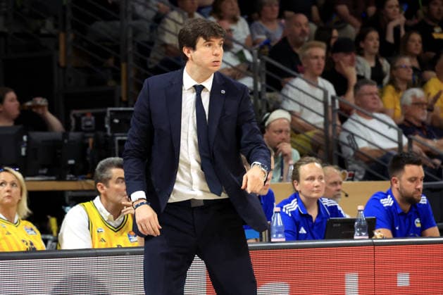 DEU, easyCredit BBL, ALBA vs BMA365 Bamberg Baskets, 01 06 2026, Uber Arena, Berlin, DEU, easyCredit BBL, ALBA vs BMA365 Bamberg Baskets, in the picture CHEFTRAINER Pedro Calles ALBA Berlin nordphotoxGmbHx xEngler nph00076