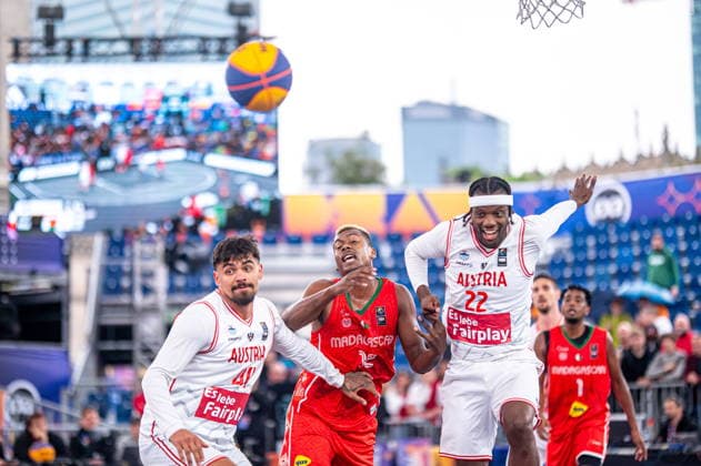 Basketball, FIBA 3x3 World Championship in Warsaw, Men, Austria- Madagascar