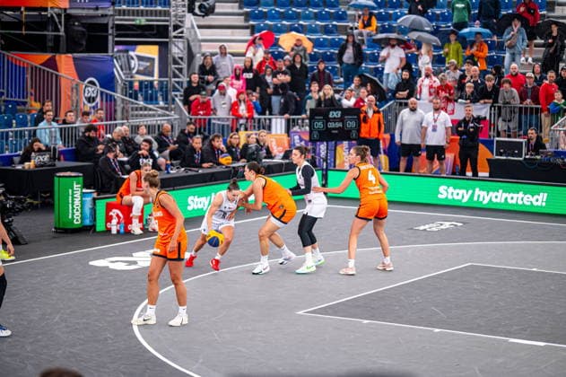Basketball, FIBA 3x3 World Championship in Warsaw, Women, Czech Republic - Netherlands