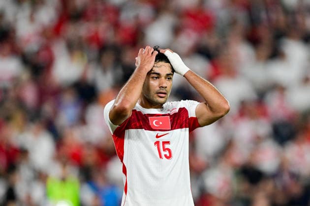 Turkiye v North Macedonia - Friendly match ISTANBUL, TURKIYE - JUNE 1: Ozan Kabak of Turkiye during the International Friendly, Länderspiel, Nationalmannschaft match between Turkiye and North Macedonia at Chobani Stadium, on June 1, 2026, in Istanbul, Turkiye. Cem Tekkesinoglu Anadolu Istanbul Turkey. Editorial use only. Please get in touch for any other usage.  Copyright: x2026xAnadoluxCemxTekkesinoglux
