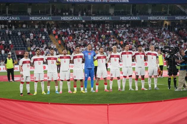 Turkey s player during freindly match between Turkiye and North Macedonia in Istanbul; Turkiye, Monday, June 1, 2006. ( Copyright: FatihxErdogdu 19116942