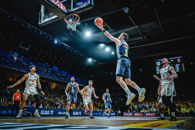 Basketball Berlin 01 06 2026 Season 2025 2026 EasyCredit BBL 1 Bundesliga Men, Men Playoffs Semifinal Game 2 Alba Berlin BMA365 Bamberg Baskets Martin Hermannsson Alba Berlin, No 15