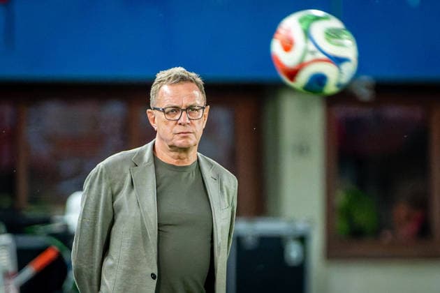 SOCCER - AUT vs TUN, test match VIENNA,AUSTRIA,01.JUN.26 - SOCCER - OEFB international test match, Austria vs Tunisia. Image shows head coach Ralf Rangnick (AUT).  GEPAxpictures xKevinxHackner