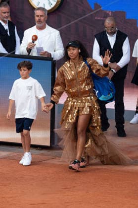 2026 French Open - Aryna Sabalenka Vs Naomi Osaka NB Naomi Osaka during the 2026 French Open at Roland Garros on June 01, 2026 in Paris, France. Photo by Nasser Berzane ABACAPRESS.COM  Copyright: xBerzanexNasser ABACAx