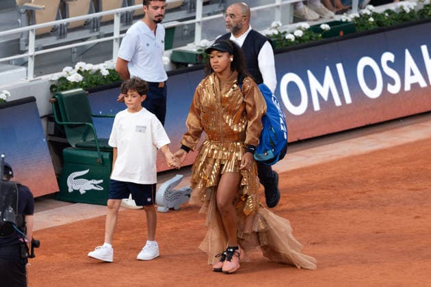 2026 French Open - Aryna Sabalenka Vs Naomi Osaka NB Naomi Osaka during the 2026 French Open at Roland Garros on June 01, 2026 in Paris, France. Photo by Nasser Berzane ABACAPRESS.COM  Copyright: xBerzanexNasser ABACAx