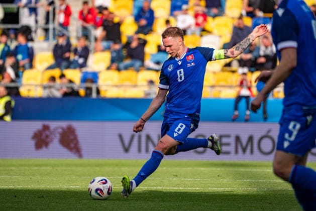 Slovakia v Malta - International Friendly, Länderspiel, Nationalmannschaft Match Ondrej Duda of Slovakia in action during the international friendly match between Slovakia and Malta at MOL Arena in Dunajska Streda, Slovakia, on June 1, 2026. Dunajska Streda Slovakia  Copyright: xMatejxSaganx originalFilename:sagan-slovakia260601_npBjp.jpg