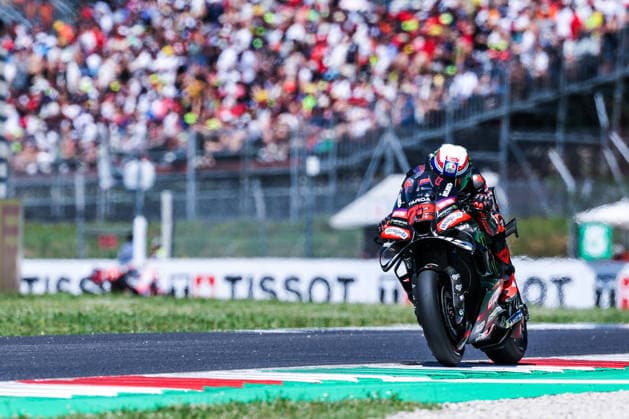 May 31, 2026, Scarperia E San Piero, Firenze, Italy: Marco Bezzecchi of Italy and Aprilia Racing seen during MotoGP GP7 Brembo Grand Prix of Italy - Grand Prix Race at Mugello Circuit. MotoGP GP7 Brembo Grand Prix Of Italy In Scarperia E San Piero, Italy - 31 May 2025  - ZUMAs197 20260531_aaa_s197_608 Copyright: xFabrizioxCarabellix