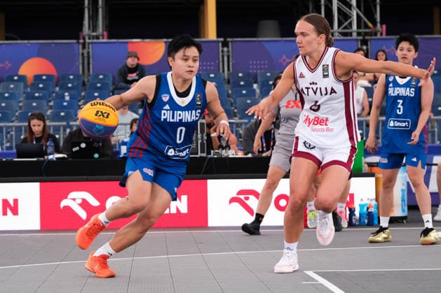 June 1, 2026, Warsaw, Masovian Voivodeship, Poland: PhilippinesÃ¢â‚¬â ¢ MIKKA CACHO (0) and LatviaÃ¢â‚¬â ¢s KETIJA VIHMANE (6) in action during a FIBA 3x3 Basketball World Cup womenÃ¢â‚¬â ¢s Pool C game between Latvia and Philippines in Warsaw, Poland. Basketball 2026: FIBA 3x3 World Cup WomenÃ¢â‚¬â ¢S Pool C: Latvia 14:11 Philippines  - ZUMAk204 20260601_zip_k204_014 Copyright: xRomanxKozielx