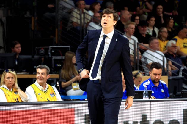 DEU, easyCredit BBL, ALBA vs BMA365 Bamberg Baskets, 01 06 2026, Uber Arena, Berlin, DEU, easyCredit BBL, ALBA vs BMA365 Bamberg Baskets, in the picture CHEFTRAINER Pedro Calles ALBA Berlin nordphotoxGmbHx xEngler nph00076