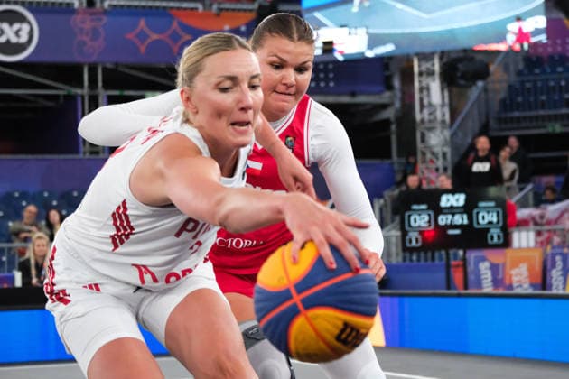 Basketball, FIBA 3x3 World Championship in Warsaw, Women, Poland - Czech Republic