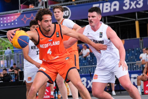 Basketball, FIBA 3x3 World Championship in Warsaw, Men, Netherlands - New Zealand