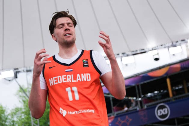 June 1, 2026, Warsaw, Masovian Voivodeship, Poland: NetherlandsÃ¢â‚¬â ¢ ADRIAAN VAN TILBORG (11) in action during a FIBA 3x3 Basketball World Cup menÃ¢â‚¬â ¢s Pool C game between Netherlands and New Zealand in Warsaw, Poland. Warsaw Poland - ZUMAk204 20260601_zip_k204_054 Copyright: xRomanxKozielx