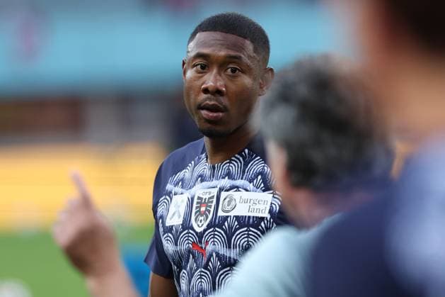 01. JUNE. 2026 – SOCCER – International Friendly, Länderspiel, Nationalmannschaft (MEN), Austria vs Tunisia David Alaba (Austria) pre-match close up VIENNA VIENNA, AUSTRIA – Ernst-Happel-Stadion Ernst-Happel-Stadion AUSTRIA