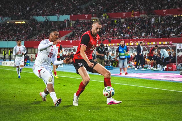 Football Austria, National Team, International Friendly, Friendly International Match, FIFA UEFA World Cup Preparation ÖFB Austria vs Tunisia Tunisienne FTF Ernst Happel Stadion Vienna, Austria Copyright: xLukasxBierederx