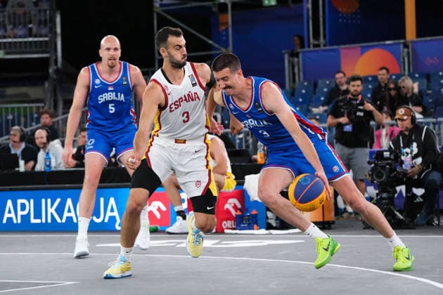 Basketball, FIBA 3x3 World Championship in Warsaw, Men, Serbia - Spain