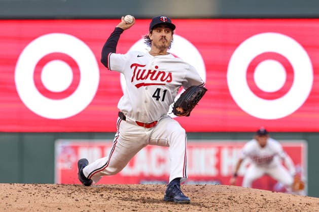 June 1st, 2026: Minnesota Twins starting pitcher Joe Ryan (41) pitches in the fifth inning of a MLB, Baseball Herren, USA Baseball game between the Chicago White Sox and the Minnesota Twins at Target Field in Minneapolis, Minnesota. CSM Minneapolis USA - ZUMAc04_ 20260601_zma_c04_053 Copyright: xStevenxGarciax