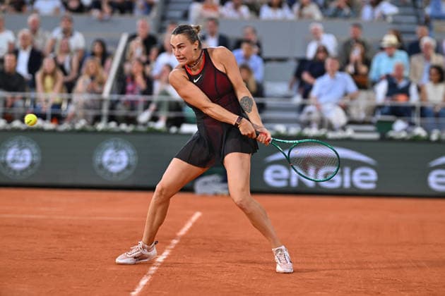 2026 French Open - Aryna Sabalenka Aryna Sabalenka (RUS) during her fourth round match at the 2026 Roland Garros French Tennis open tournament in Paris, France, on June 1, 2026. Photo by Corinne Dubreuil ABACAPRESS.COM Paris France  Copyright: xDubreuilxCorinne ABACAx