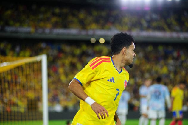 June 1, 2026, Bogota, Bogota D.C, Colombia: Colombia s Luis Diaz Lucho Diaz during the last friendly match between Colombia and Costa Rica in Bogota s El Campin Stadium, Colombia on June 1, 2026. Colombia V Costa Rica - Friendly Match Before FIFA World Cup, WM, Weltmeisterschaft, Fussball 2026  - ZUMAvp1_ 20260601_zia_vp1_019 Copyright: xSebastianxBarrosx
