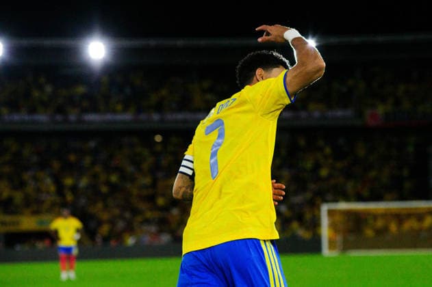 June 1, 2026, Bogota, Bogota D.C, Colombia: Colombia s Luis Diaz Lucho Diaz during the last friendly match between Colombia and Costa Rica in Bogota s El Campin Stadium, Colombia on June 1, 2026. Colombia V Costa Rica - Friendly Match Before FIFA World Cup, WM, Weltmeisterschaft, Fussball 2026  - ZUMAvp1_ 20260601_zia_vp1_020 Copyright: xSebastianxBarrosx