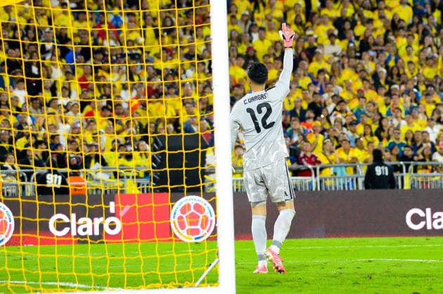 June 1, 2026, Bogota, Bogota D.C, Colombia: Colombia s Camilo Vargas during the last friendly match between Colombia and Costa Rica in Bogota s El Campin Stadium, Colombia on June 1, 2026. Colombia V Costa Rica - Friendly Match Before FIFA World Cup, WM, Weltmeisterschaft, Fussball 2026  - ZUMAvp1_ 20260601_zia_vp1_030 Copyright: xSebastianxBarrosx