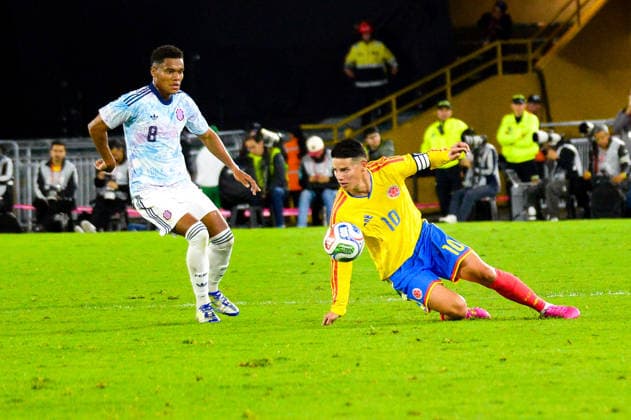Football, Test match, Colombia - Costa Rica