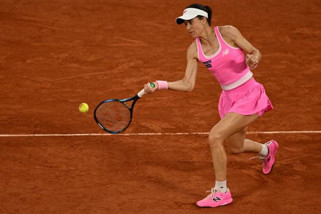 2026 French Open, Roland-Garros - Day 10 PARIS, FRANCE - JUNE 02: Mirra Andreeva (not seen) competes against Sorana Cirstea of Romania during their women s singles quarter-final match on day ten of the French Open (Roland Garros) tennis tournament in Paris, France, on June 02, 2026. Burak Akbulut Anadolu Paris France. Editorial use only. Please get in touch for any other usage.  Copyright: x2026xAnadoluxBurakxAkbulutx