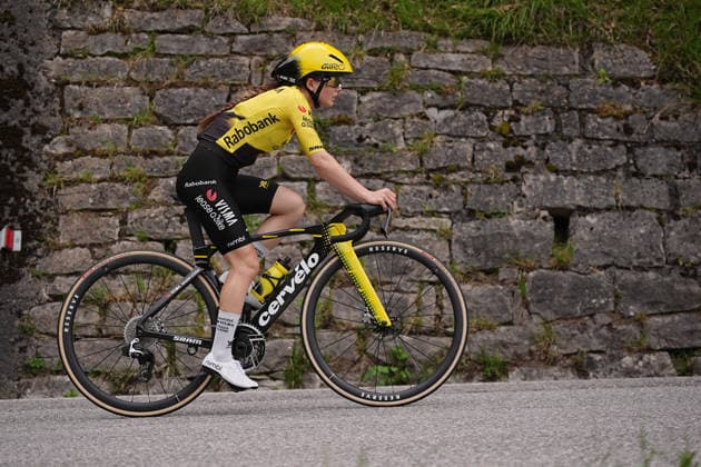 Netherlands™s Rosita Reijnhout of Team Visma Lease a Bike™s during Stage 4, an individual time trial, of the Giro d™Italia Women, from Belluno to Nevegal, Italy, Tuesday, June 2, 2026  Copyright: xMarcoxAlpozzi LaPressex