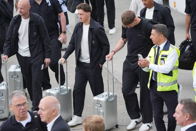 Angelo Stiller Germany Germany Frankfurt 02 06 2026 Departure of the German national team for the World Cup in the USA