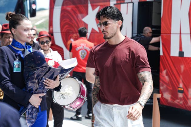 The Turkish National Football Team s 2026 FIFA World Cup, WM, Weltmeisterschaft, Fussball journey has begun ISTANBUL, TURKIYE - JUNE 02: Ugurcan Cakir of Turkiye departs from Istanbul, Turkiye with the Turkish National Football Team, which will compete in the 2026 FIFA World Cup, on June 02, 2026. The Turkish squad departed from the Riva Hasan Dogan National Teams Camp and Training Facilities by bus and traveled to the USA by private plane departing from Istanbul Airport. Cemal Yurttas Anadolu Istanbul Turkey. Editorial use only. Please get in touch for any other usage.  Copyright: x2026xAnadoluxCemalxYurttasx