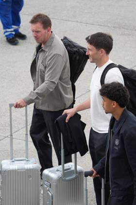 National coach Julian Nagelsmann Germany Germany Frankfurt 02 06 2026 Departure of the German national team for the World Cup in the USA