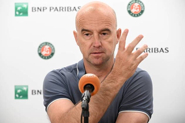 Tennis -Internationaux de France - Roland Garros 2026 - ITF - 02 06 2026 - Tennis -Internationaux de France - Roland Garros 2026 - ITF - 02 06 2026 -Ivan Lubjicic - Responsable du haut niveau Ã la FÃ dÃ ration francaise de tennis depuis dÃ cembre 2022 ParisFrance  Copyright: xChryslenexCaillaud Psnewzx