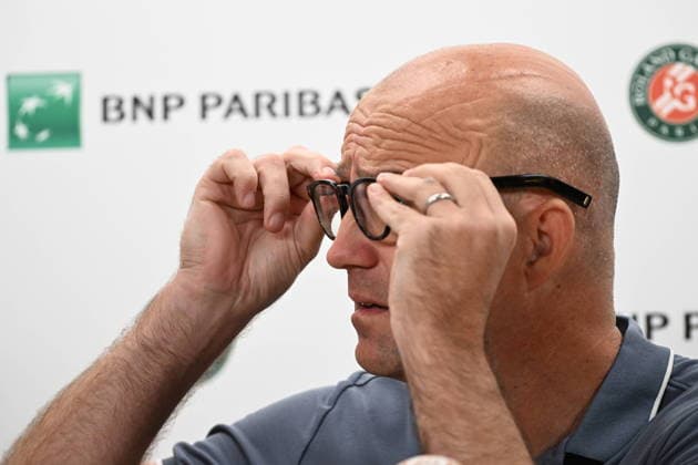 Tennis -Internationaux de France - Roland Garros 2026 - ITF - 02 06 2026 - Tennis -Internationaux de France - Roland Garros 2026 - ITF - 02 06 2026 -Ivan Lubjicic - Responsable du haut niveau Ã la FÃ dÃ ration francaise de tennis depuis dÃ cembre 2022 ParisFrance  Copyright: xChryslenexCaillaud Psnewzx