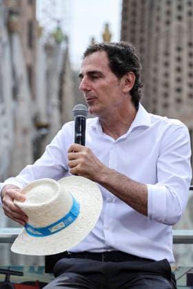 June 2, 2026, Barcelona, Barcelona, Spain: Pedro MartoÂ­nez de la Rosa, team ambassador Aston Martin Aramco F1 during the presentation of the Grand Prix Formula 1 Barcelona-Catalunya at Terraza Hotel Sercotel Rosello on June 02, 2026 in Barcelona, Spain. Presentation Of The Grand Prix Formula 1 Barcelona-Catalunya  - ZUMAa181 20260602_zaa_a181_012 Copyright: xJavierxBorregox