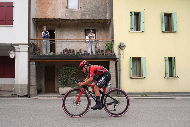 Italy™s Anita Baima of Isolmant - Premac - Vittoria™s during Stage 4, an individual time trial, of the Giro d™Italia Women, from Belluno to Nevegal, Italy - Tuesday June 2, 2026  Copyright: xMarcoxAlpozzix xLaPressex