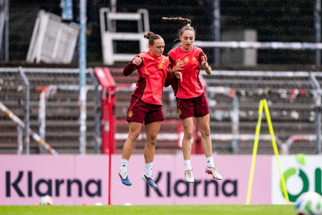 Football, Women, National Team Germany, Training