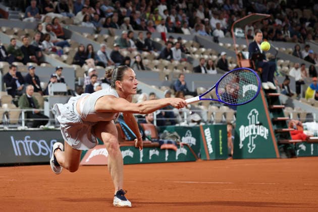TENNIS : Roland Garros 2026 - 02 06 2026 Elina Svitolina (UKR) Vs Marta Kostyuk (UKR) ParisFrance  Copyright: xMichaelxBaucherx