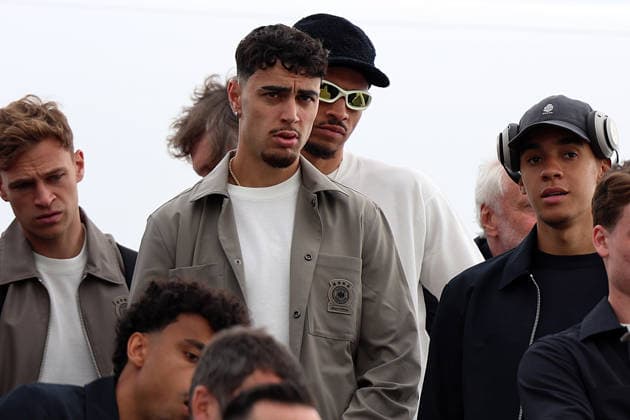 02 06 2026, xrekx, Football DFB Media Dates, DFB Team Departure to the USA v l Aleksandar Pavlovic Germany DFL DFB REGULATIONS PROHIBIT ANY USE OF PHOTOGRAPHS as IMAGE SEQUENCES and or QUASI VIDEO Frankfurt am Main