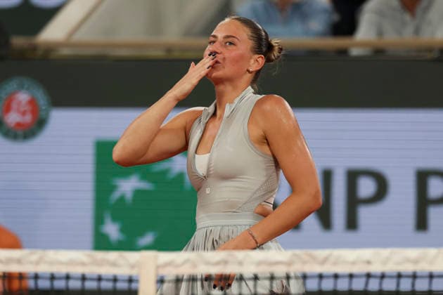 TENNIS : Roland Garros 2026 - 02 06 2026 Elina Svitolina (UKR) Vs Marta Kostyuk (UKR) ParisFrance  Copyright: xMichaelxBaucherx