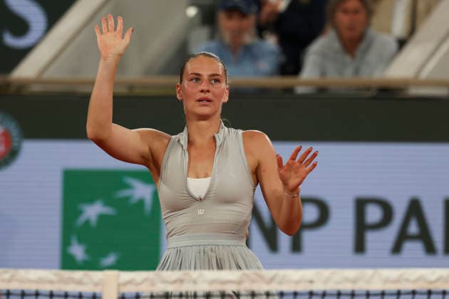 TENNIS : Roland Garros 2026 - 02 06 2026 Elina Svitolina (UKR) Vs Marta Kostyuk (UKR) ParisFrance  Copyright: xMichaelxBaucherx
