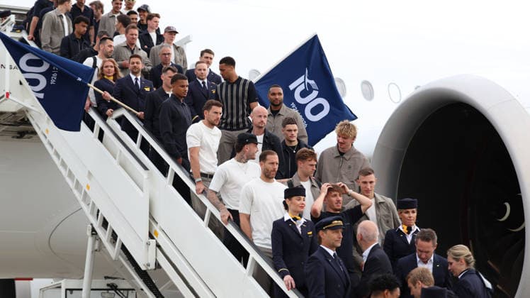 02 06 2026, xrekx, Football DFB Media Dates, DFB Team Departure to the USA v l DFB Team DFL DFB REGULATIONS PROHIBIT ANY USE OF PHOTOGRAPHS as IMAGE SEQUENCES and or QUASI VIDEO Frankfurt am Main