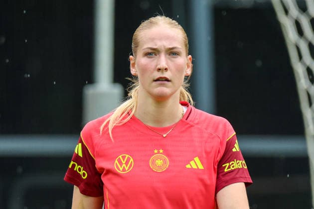 Cologne, Germany 02 06 2026 Training of the DFB women preparation international match Germany vs Norway for World Cup qualification 2027 In the picture Camilla Küver Kuever Germany Copyright: HMBxMedia MadeleinexFantini