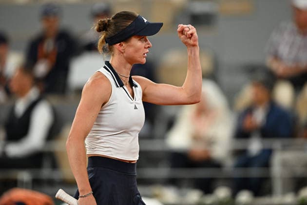 French Open 2026 - Elina Svitolina Elina Svitolina (UKR) during her 1 4 final round match at the 2026 Roland-Garros tournament in Paris, FRANCE, on June 2, 2026. Photo by Corinne Dubreuil ABACAPRESS.COM Paris France  Copyright: xDubreuilxCorinne ABACAx