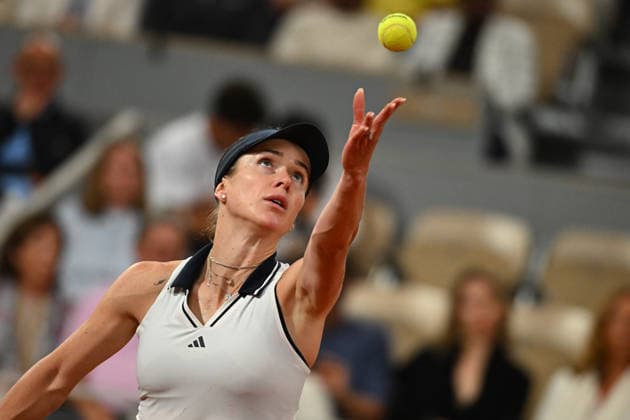 French Open 2026 - Elina Svitolina Elina Svitolina (UKR) during her 1 4 final round match at the 2026 Roland-Garros tournament in Paris, FRANCE, on June 2, 2026. Photo by Corinne Dubreuil ABACAPRESS.COM Paris France  Copyright: xDubreuilxCorinne ABACAx