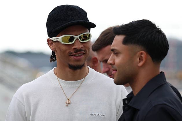 02 06 2026, xrekx, Football DFB Media Dates, DFB Team Departure to the USA v l Leroy SanÃ Germany Nadiem Amiri Germany DFL DFB REGULATIONS PROHIBIT ANY USE OF PHOTOGRAPHS as IMAGE SEQUENCES and or QUASI VIDEO Frankfurt am Main