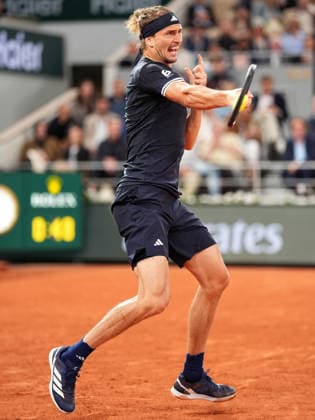 2026-06-02 2026 French Open - Day Ten PARIS, FRANCE - JUNE 2: Alexander Zverev of Germany during Day Ten of the 2026 French Open at Roland Garros on June 2, 2026 in Paris, France. (Photo by Marleen Fouchier BSR Agency) Paris France Content not available for redistribution in The Netherlands directly or indirectly through any third parties. Copyright: xBSRxAgencyx
