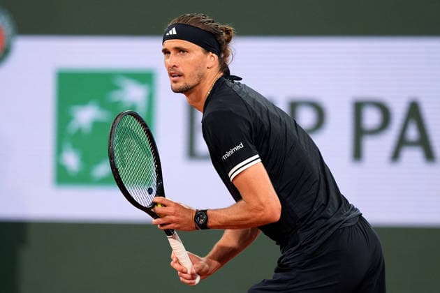 2026-06-02 2026 French Open - Day Ten PARIS, FRANCE - JUNE 2: Alexander Zverev of Germany during Day Ten of the 2026 French Open at Roland Garros on June 2, 2026 in Paris, France. (Photo by Marleen Fouchier BSR Agency) Paris France Content not available for redistribution in The Netherlands directly or indirectly through any third parties. Copyright: xBSRxAgencyx