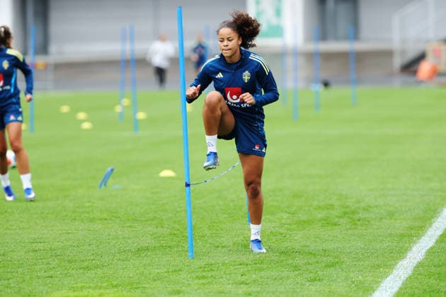 GÖTEBORG, SWEDEN 20260602 Felicia Schröder during Tuesdays training with the womens national team at Ullevi ahead of the upcoming World Cup qualifier against Denmark GÖTEBORG SWEDEN x9200x  Copyright: xAdamxIhse TTx DAMLANDSLAGET TRÄNAR I GÖTEBORG INFÖR VM-KVAL
